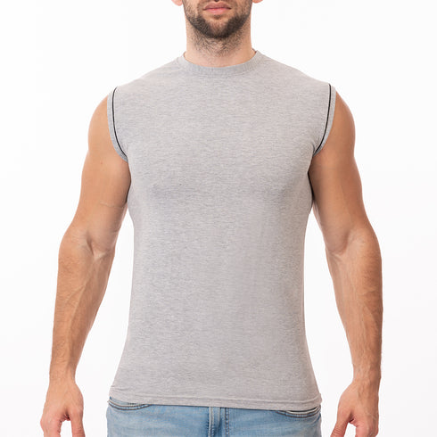 Pack of 3 Men Sleeveless Crew-Neck