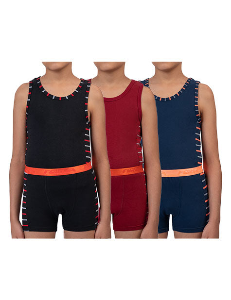 طقم بوكسر اولادي مطبوع