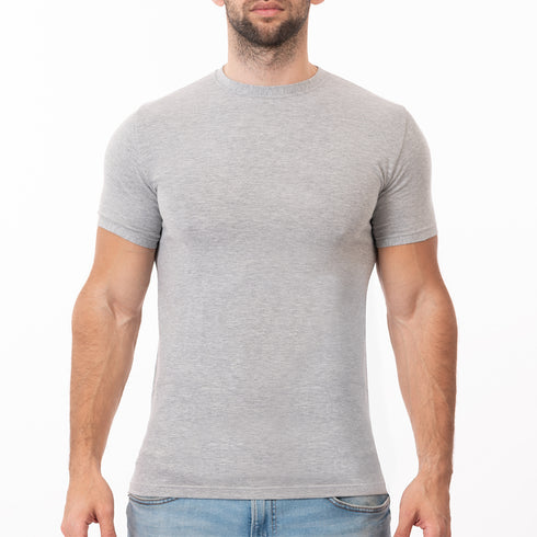 Pack of 3 Men Half Sleeve Crew-Neck