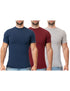 Pack of 3 Men Half Sleeve Crew-Neck
