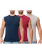 Pack of 3 Men Sleeveless Crew-Neck