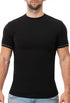 Pack of 6 Men Half Sleeve Crew-Neck