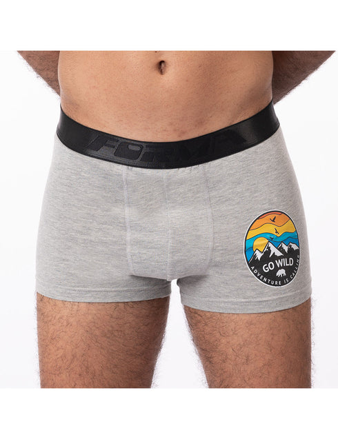 بوكسر ليكرا مطبوع رجالي