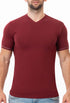 Pack Of 6 Men Half Sleeve V-Neck