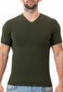 Pack Of 6 Men Half Sleeve V-Neck